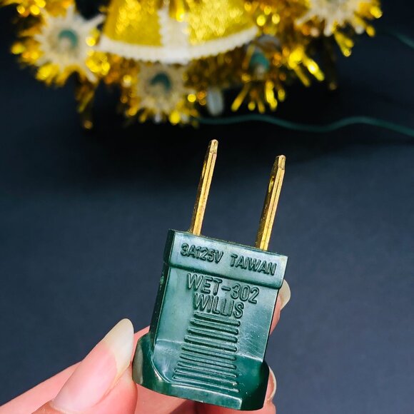 Christmas Kitsch Halo Angel Window Hanging Illuminated Ornament Vintage Plug In - Picture 5 of 10